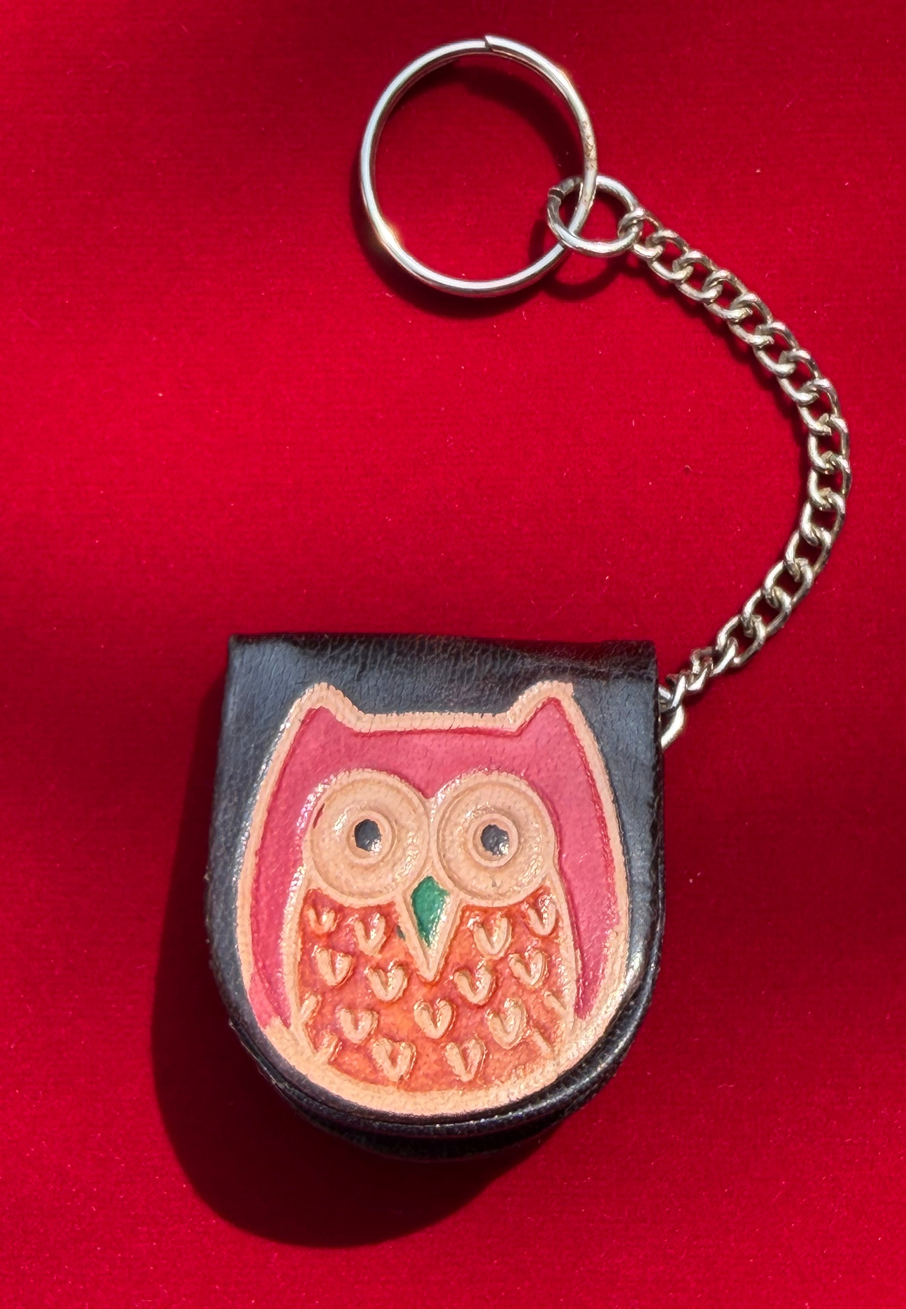 Such a Hoot Coin Purse Charm Red ACCESSORIES IKKIVI