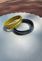 Candyman Yellow and Black Bangle Set ACCESSORIES IKKIVI