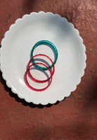 Arm Candy Red & Blue Bangle Set ACCESSORIES IKKIVI