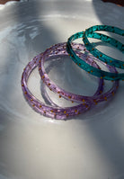 Arm Candy Lavender & Blue Bangle Set ACCESSORIES IKKIVI