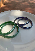 Candyman Green and Deep Blue Bangle Set ACCESSORIES IKKIVI