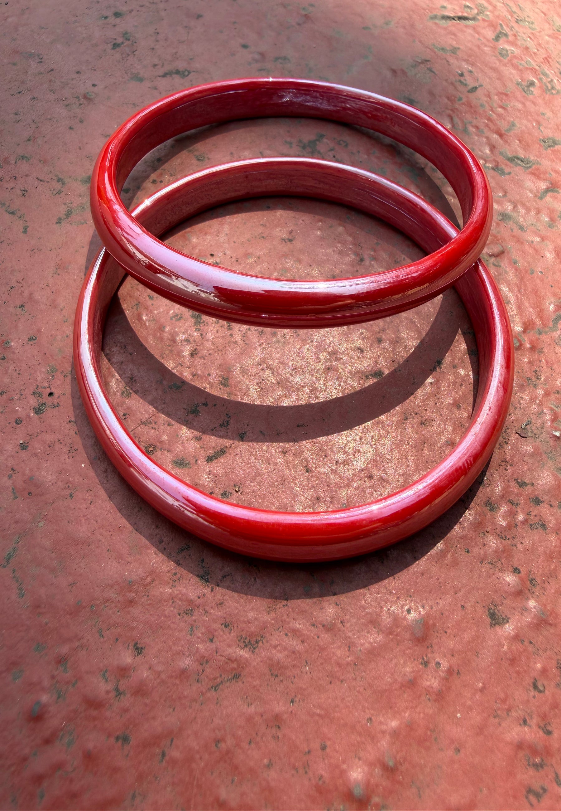 Candyman Yellow & Red Bangle Set ACCESSORIES IKKIVI