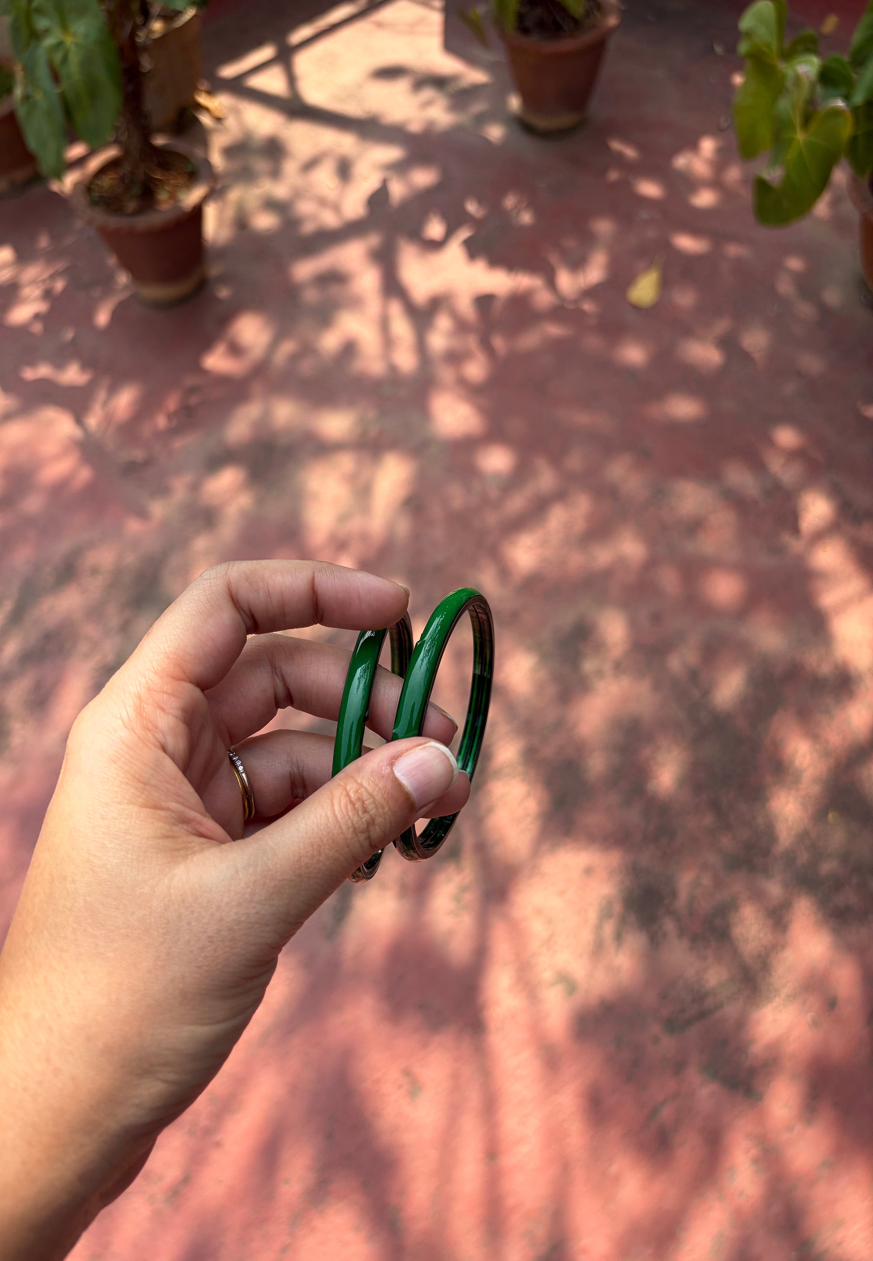 Candyman Green Bangle Set ACCESSORIES IKKIVI