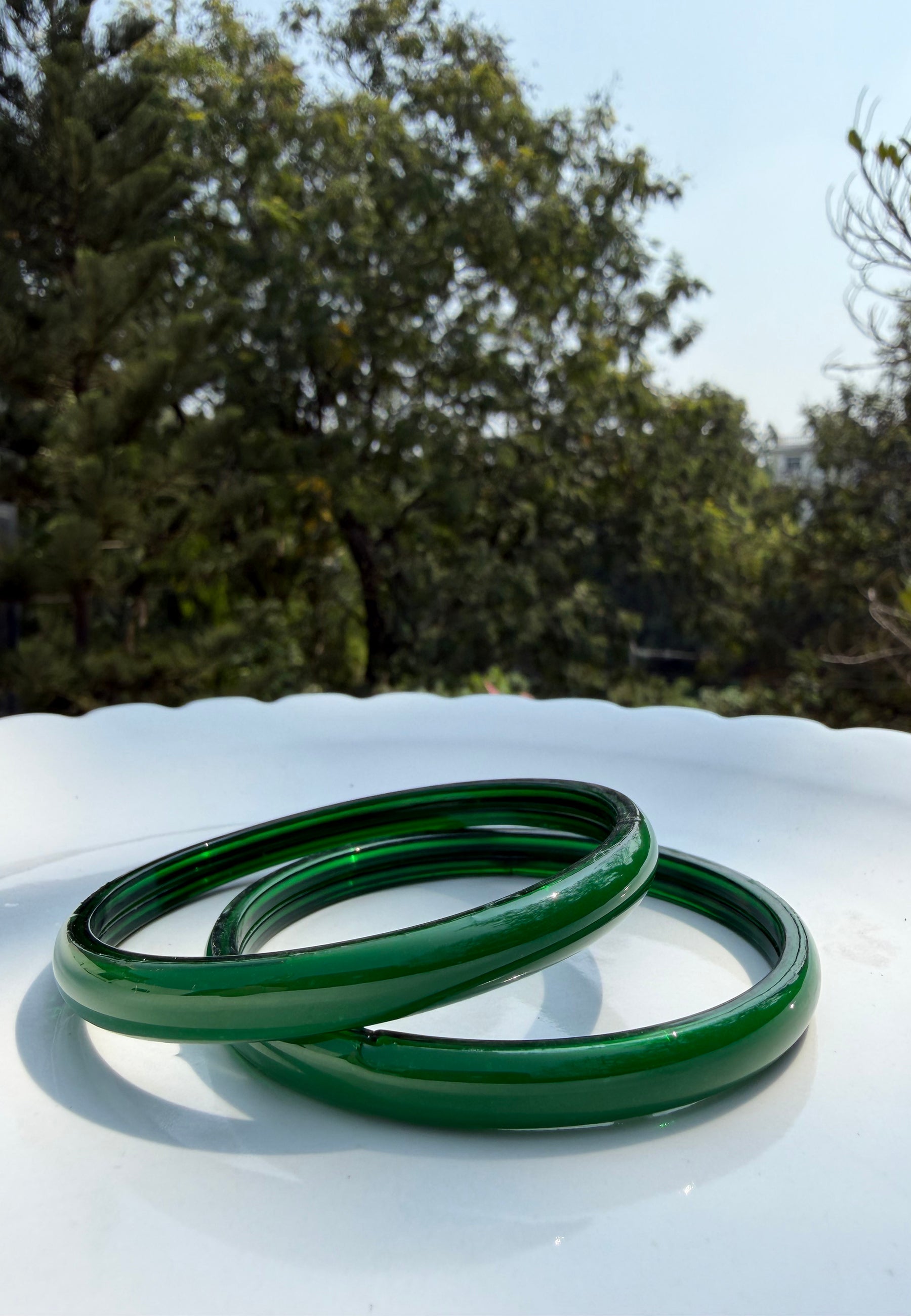 Candyman Green Bangle Set ACCESSORIES IKKIVI