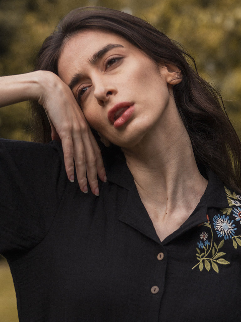 Lily Of The Valley Wrap Dress DRESSES Em and Shi