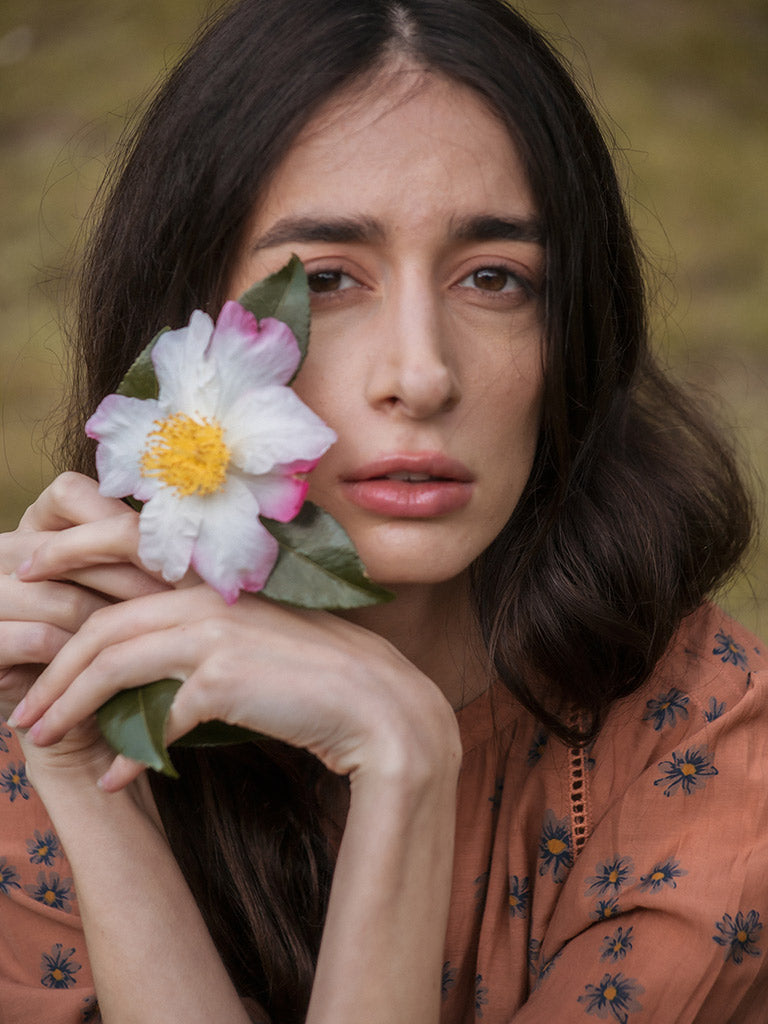 Cinnamon Daisy Tiered Dress DRESSES Em and Shi