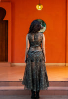 Siah Sheer Dress DRESSES IKKIVI