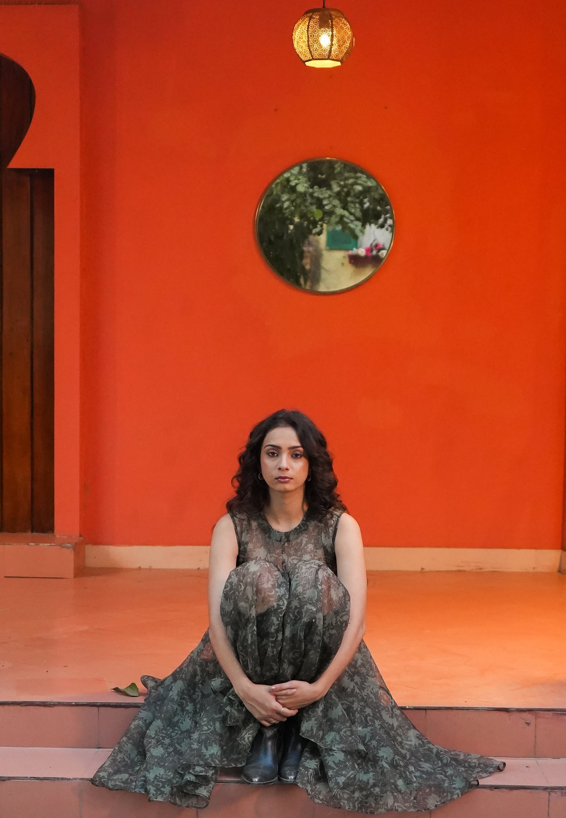 Siah Sheer Dress DRESSES IKKIVI