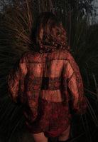 Koi Black Sheer Top TOPS IKKIVI