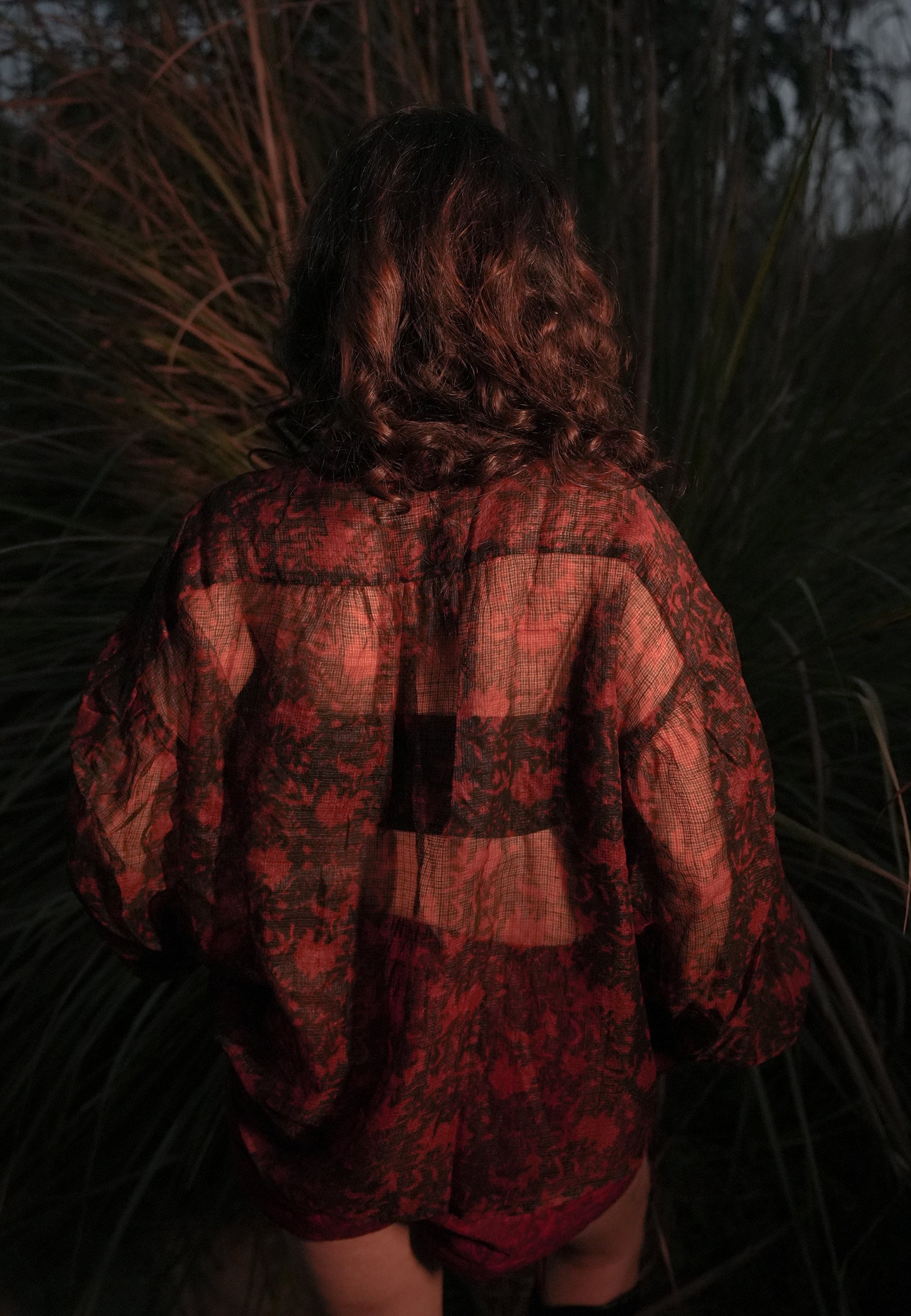 Koi Black Sheer Top TOPS IKKIVI