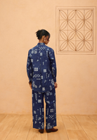 Indigo Patterns Organic Cotton Shirt TOPS SUI