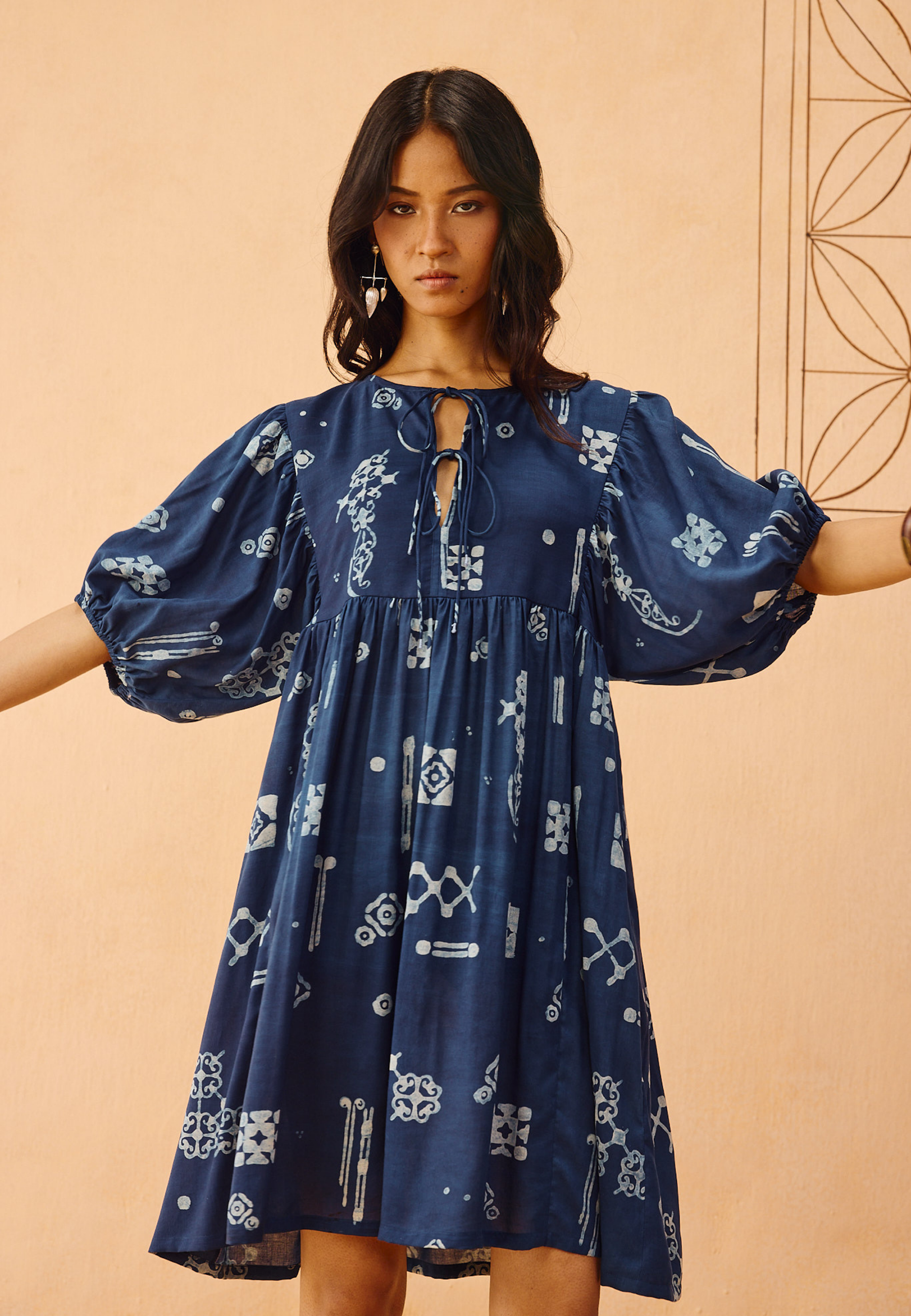 Indigo Wilds Lyocell Dress DRESSES SUI
