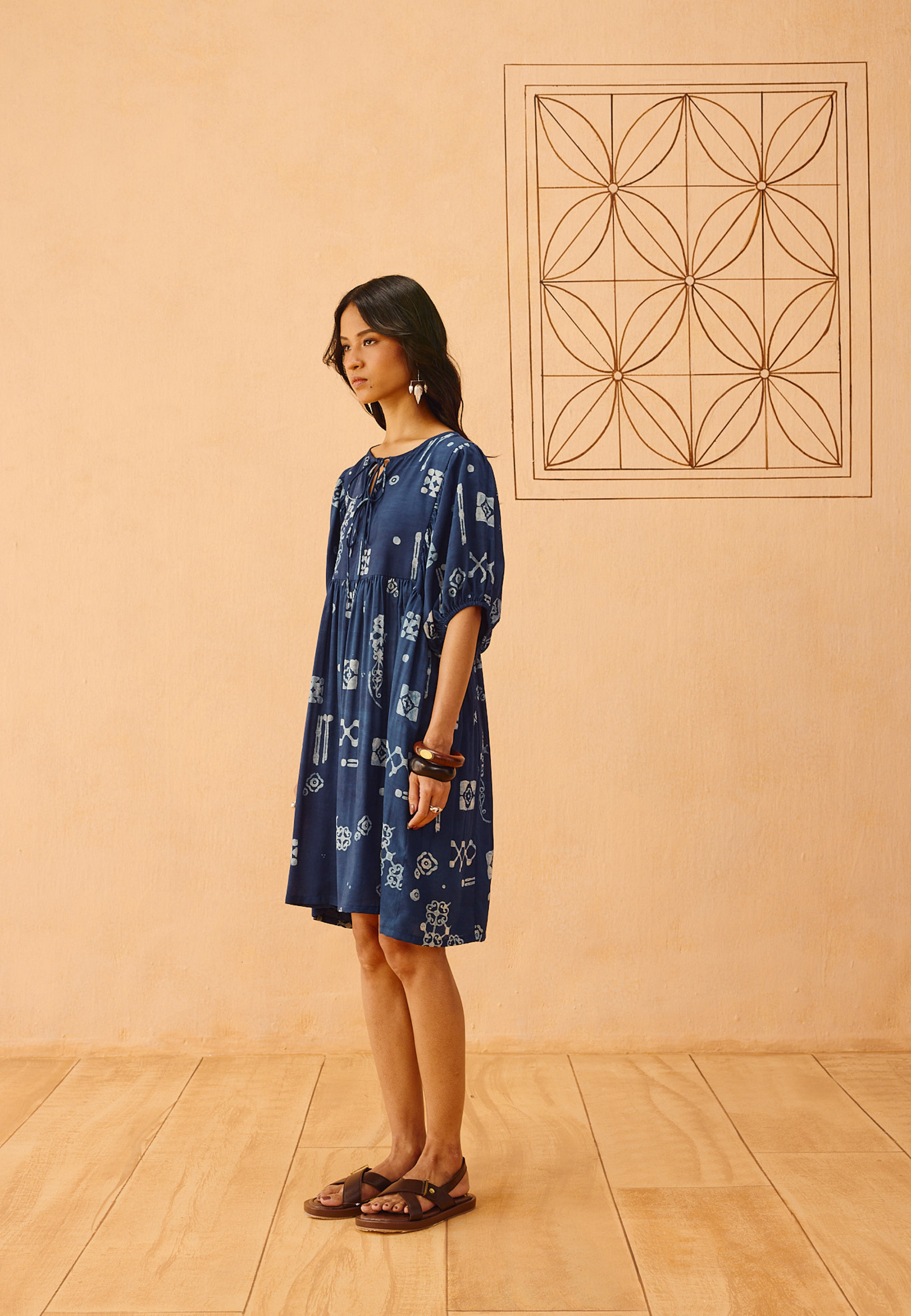 Indigo Wilds Lyocell Dress DRESSES SUI