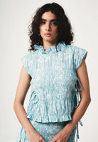 Iris Blue Top TOPS IKKIVI