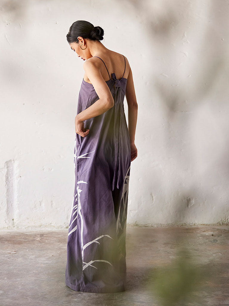 Wine Sips Jumpsuit JUMPSUITS KHARA KAPAS   