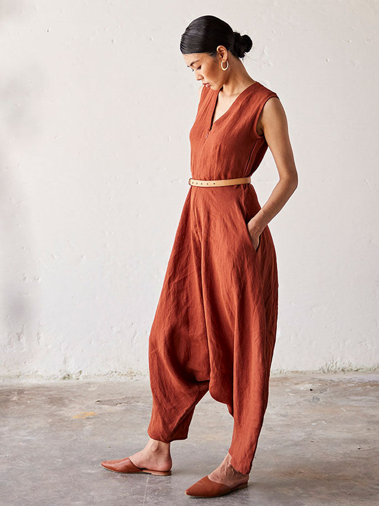 Morning Glory Jumpsuit JUMPSUITS KHARA KAPAS   