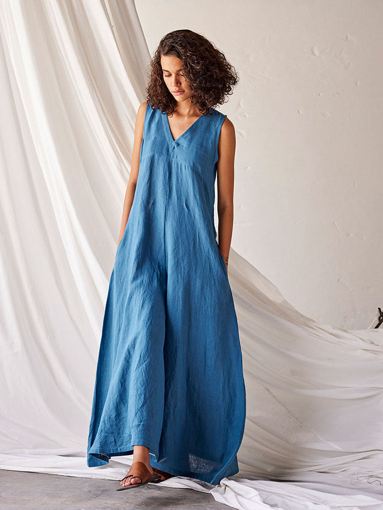 Tambola Nights Jumpsuit JUMPSUITS KHARA KAPAS   