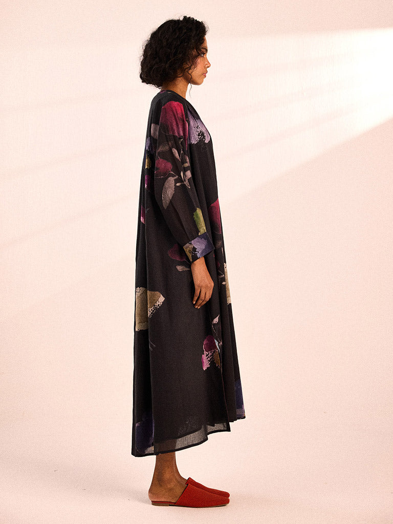 Dusky Fleurs Dress DRESSES KHARA KAPAS