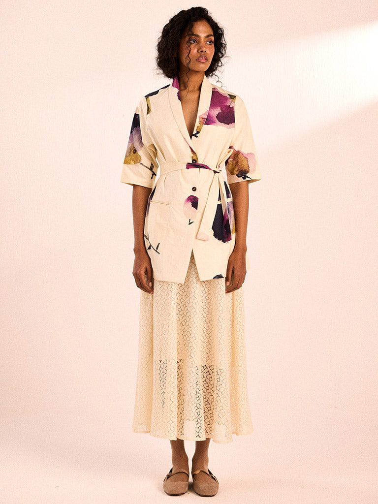 Almond Whisper Co-ord Set SETS KHARA KAPAS