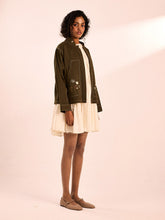 Load image into Gallery viewer, Sage Flora Jacket JACKETS KHARA KAPAS
