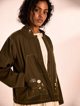 Load image into Gallery viewer, Sage Flora Jacket JACKETS KHARA KAPAS
