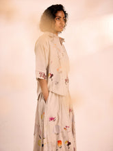 Load image into Gallery viewer, Oat Bloom Skirt BOTTOMS KHARA KAPAS
