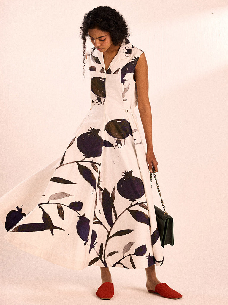 Ink & Ivory Dress DRESSES KHARA KAPAS