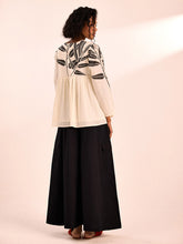 Load image into Gallery viewer, Black Fern Top TOPS KHARA KAPAS

