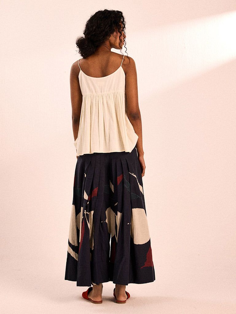 Aba Pleated Pants BOTTOMS KHARA KAPAS