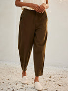 Olive Dreams Pant BOTTOMS KHARA KAPAS   