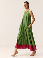 Load image into Gallery viewer, Forest Blush Ombre Maxi Dress DRESSES KHARA KAPAS
