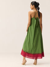 Load image into Gallery viewer, Forest Blush Ombre Maxi Dress DRESSES KHARA KAPAS
