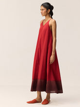 Load image into Gallery viewer, Rosewood Ombre Maxi Dress DRESSES KHARA KAPAS

