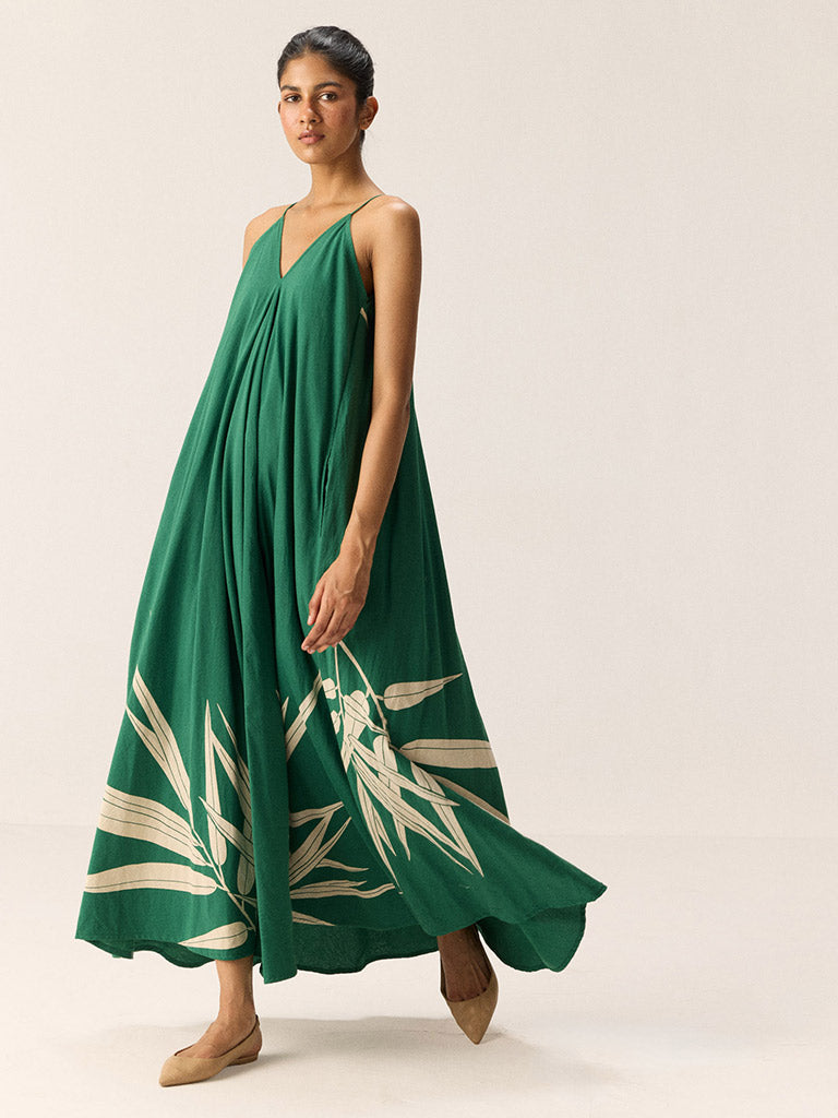 Tender Fern Maxi Dress DRESSES KHARA KAPAS
