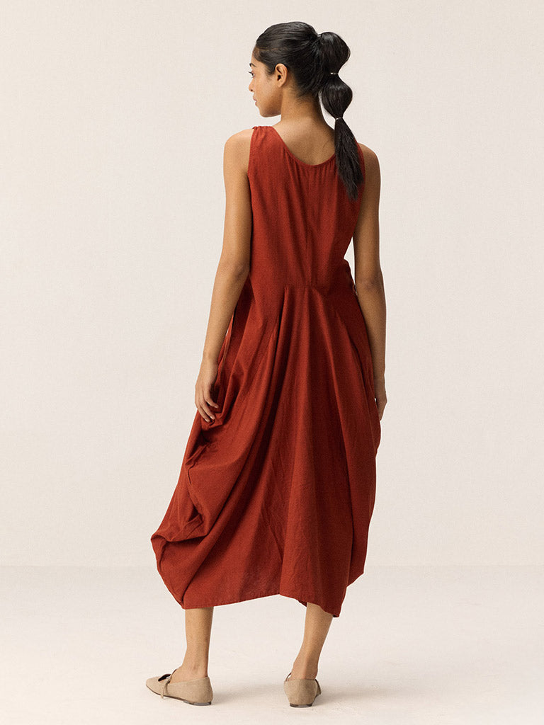 Brick Muse Dress DRESSES KHARA KAPAS