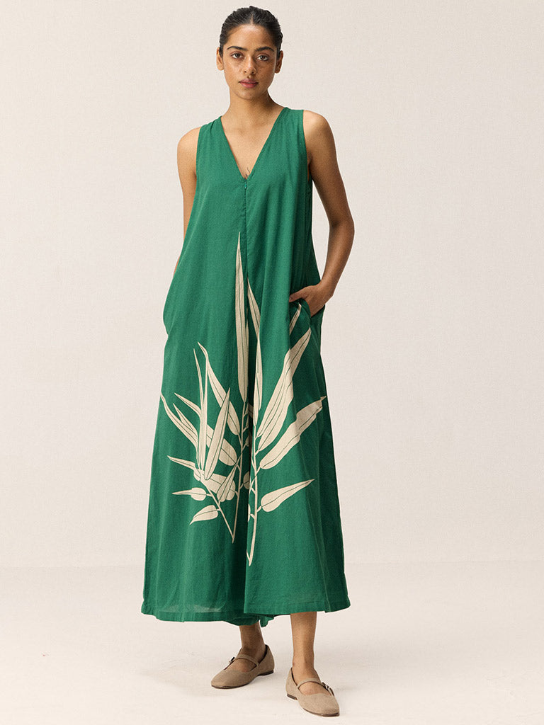 Clover Mul Cotton Jumpsuit JUMPSUITS KHARA KAPAS