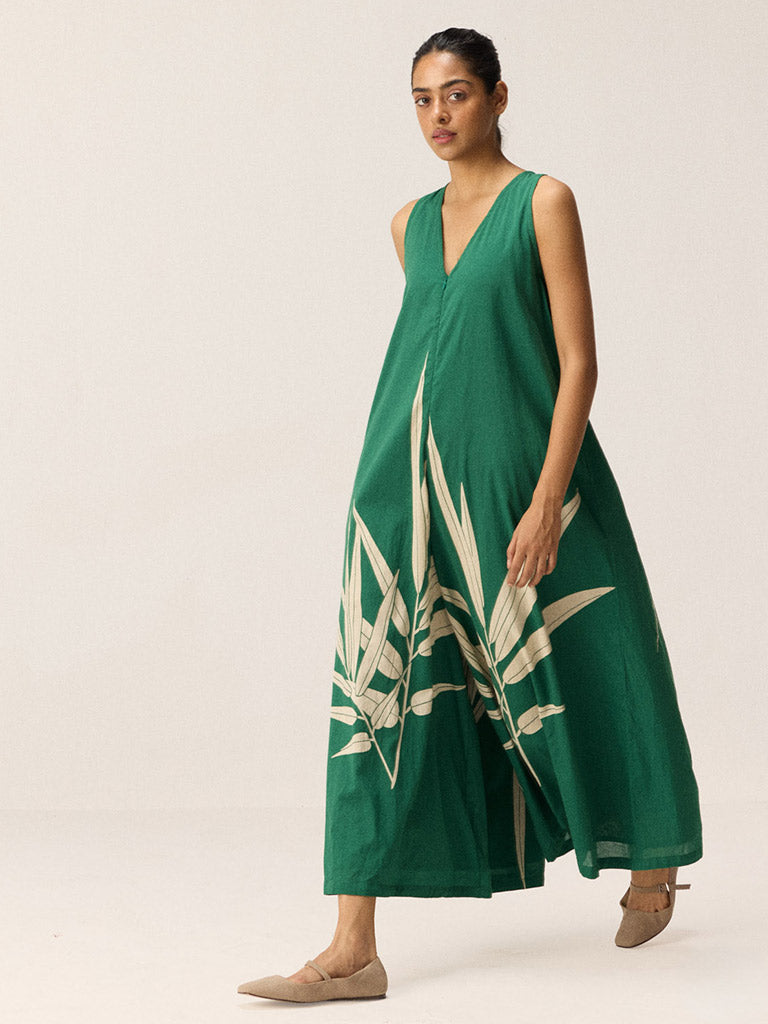 Clover Mul Cotton Jumpsuit JUMPSUITS KHARA KAPAS