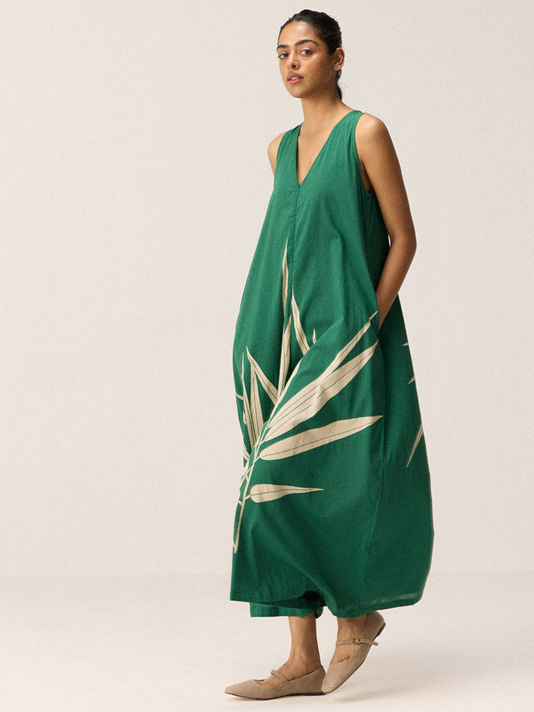 Clover Mul Cotton Jumpsuit JUMPSUITS KHARA KAPAS