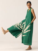 Load image into Gallery viewer, Clover Mul Cotton Jumpsuit JUMPSUITS KHARA KAPAS
