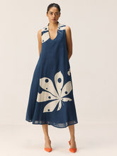 Load image into Gallery viewer, Dust Storm Mul Cotton Dress DRESSES KHARA KAPAS

