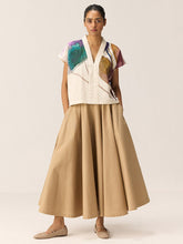Load image into Gallery viewer, Pecan Oxford Maxi Skirt BOTTOMS KHARA KAPAS
