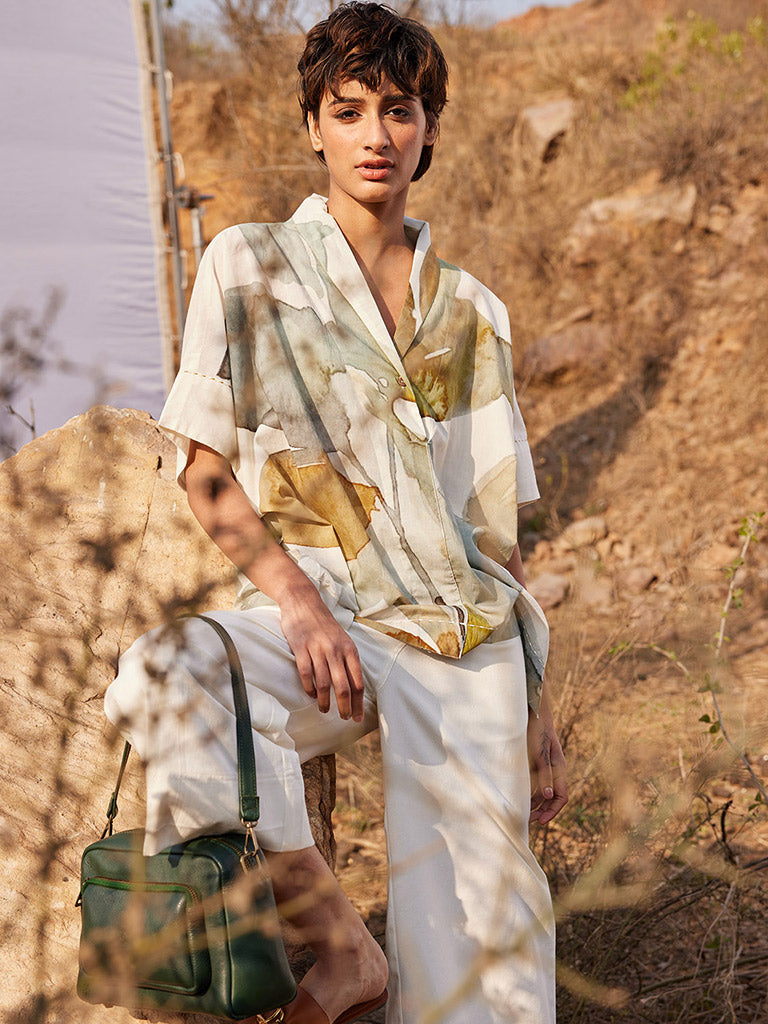 Verdure Shirt TOPS KHARA KAPAS   