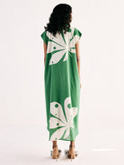 Maple Leaf Shirt Dress DRESSES KHARA KAPAS
