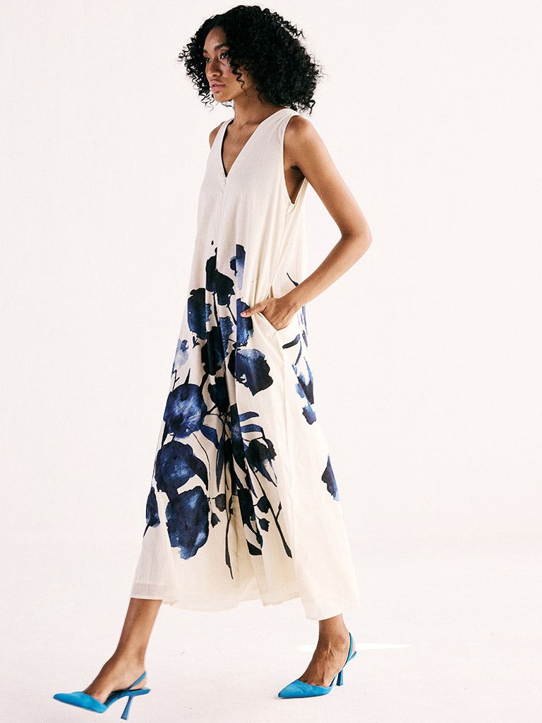 Celestial Ink Jumpsuit JUMPSUITS KHARA KAPAS   