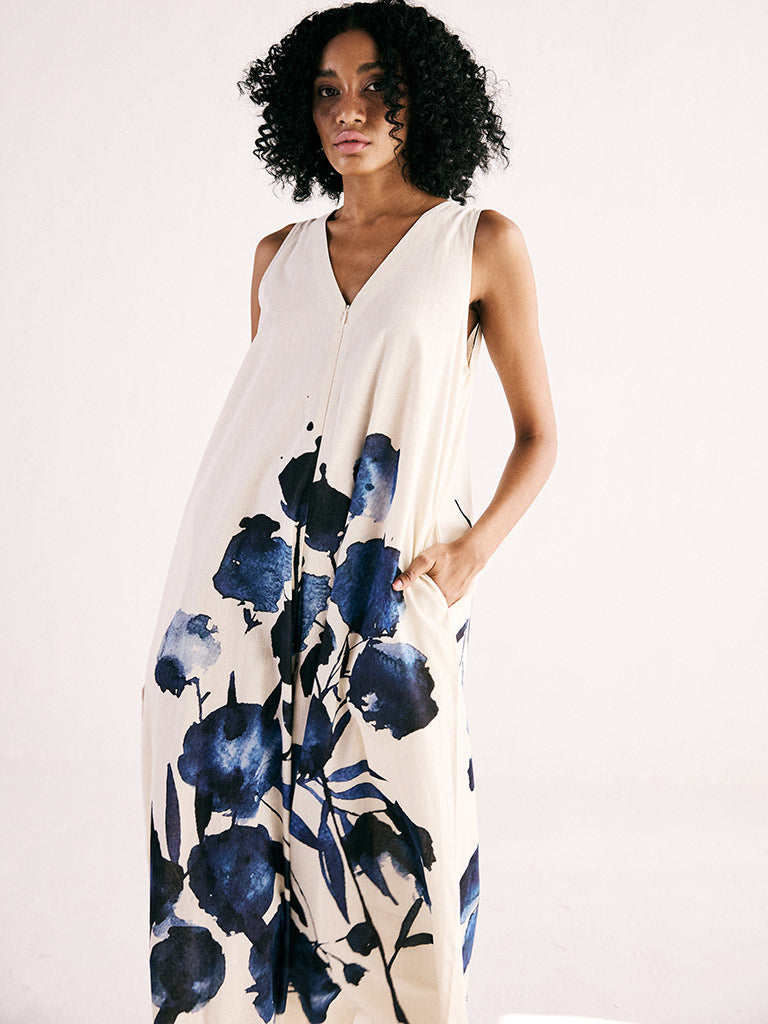 Celestial Ink Jumpsuit JUMPSUITS KHARA KAPAS   