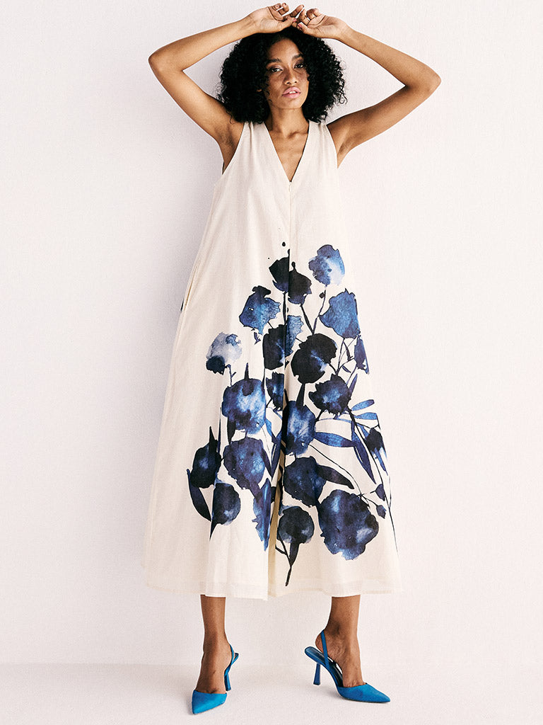 Celestial Ink Jumpsuit JUMPSUITS KHARA KAPAS   