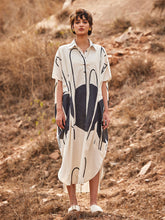 Load image into Gallery viewer, Agave Kaftan Dress DRESSES KHARA KAPAS   
