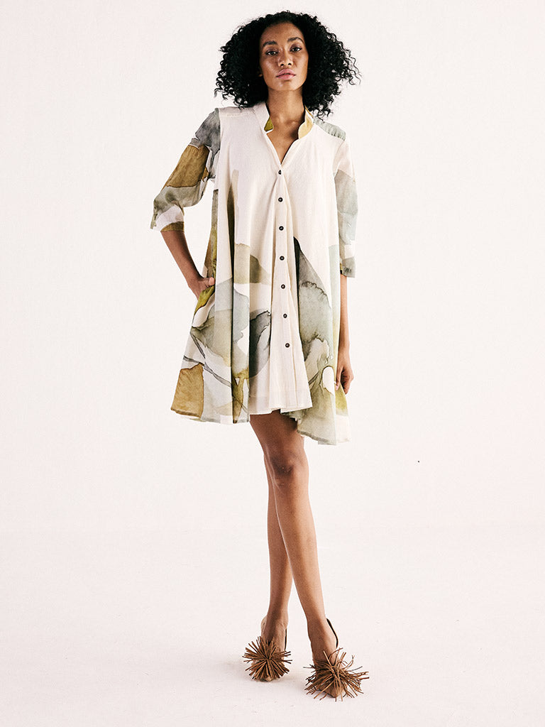 Jade Swing Dress DRESSES KHARA KAPAS