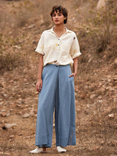 Load image into Gallery viewer, Aasmaan Linen Pants BOTTOMS KHARA KAPAS   
