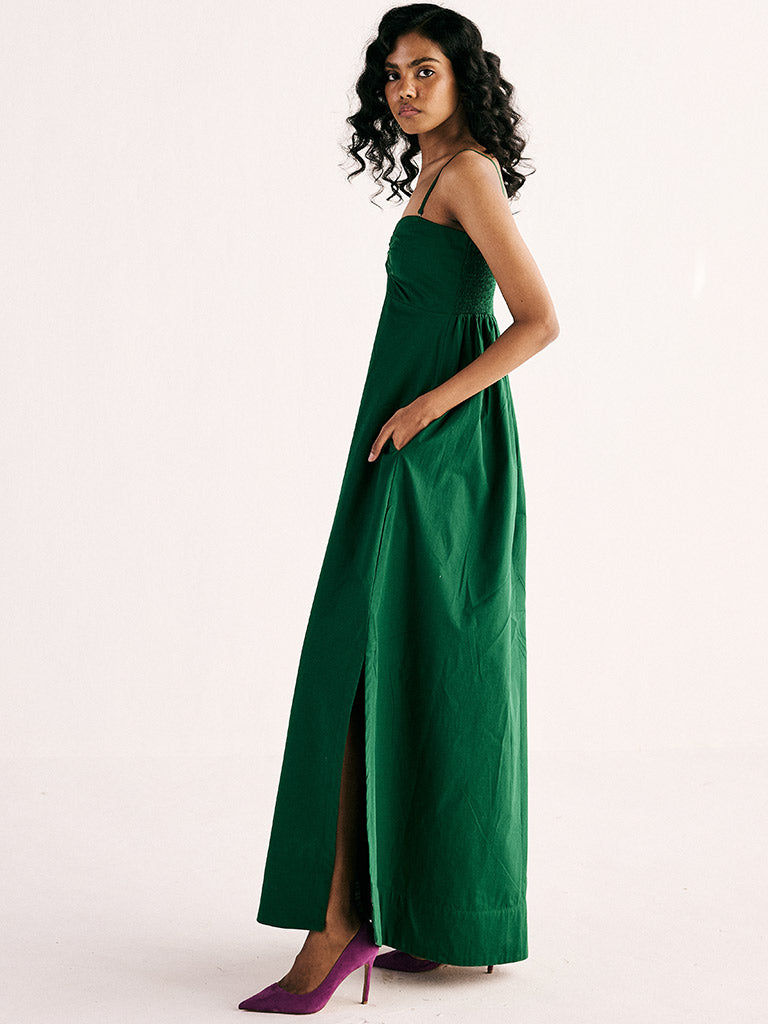 Emarald Gaze Gown DRESSES KHARA KAPAS   